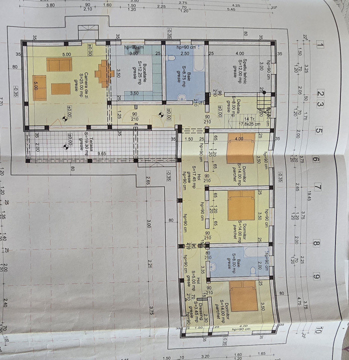 Casa 5 camere si teren 1200 mp