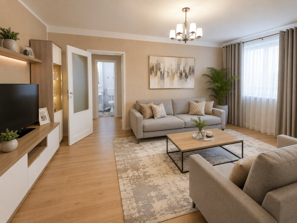 Apartament cu 2 camere in Podu Ros, langa Palas!